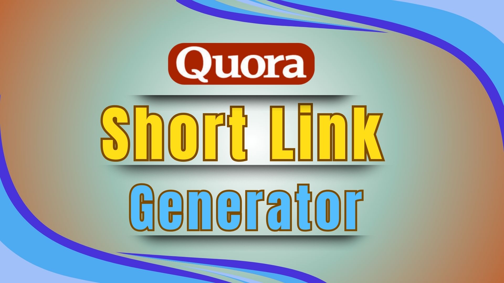 Quora Short Link Generator